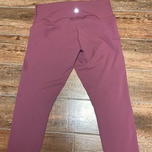 Lululemon leggings pink/mauve